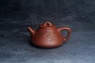 紫砂壶图片：潜力股周小培全手工降坡泥子冶石瓢 范小君徒杨志超装饰岁寒三友 特文气 - 宜兴紫砂壶网