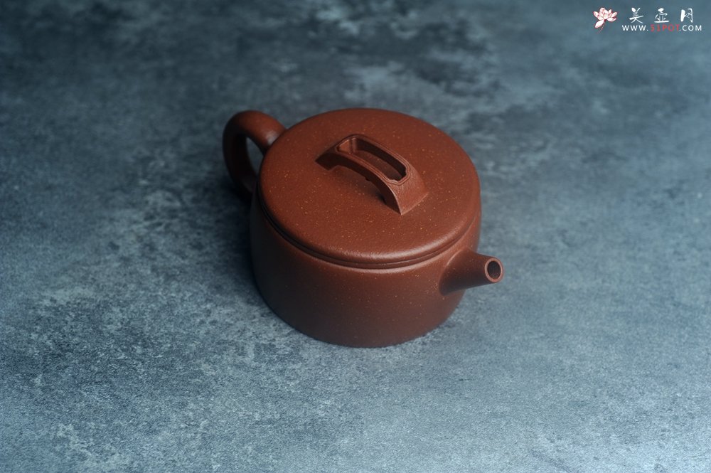 紫砂壶图片：美壶特惠 特好降坡泥矿物质丰富汉瓦壶 - 宜兴紫砂壶网