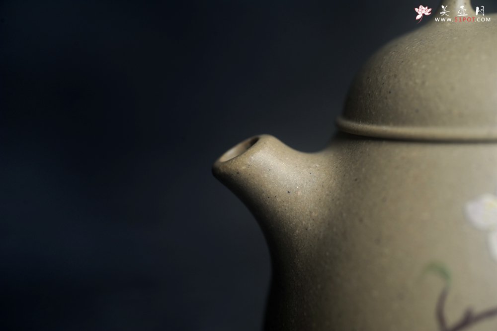 紫砂壶图片：美壶特惠 优质本绿憨瓢 茶人醉爱 - 宜兴紫砂壶网