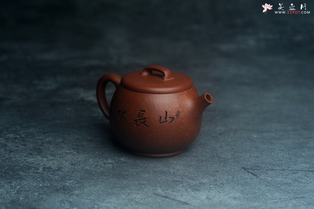 紫砂壶图片：美壶特惠 精致特好降坡泥桥钮巨轮壶 茶人醉爱 - 宜兴紫砂壶网