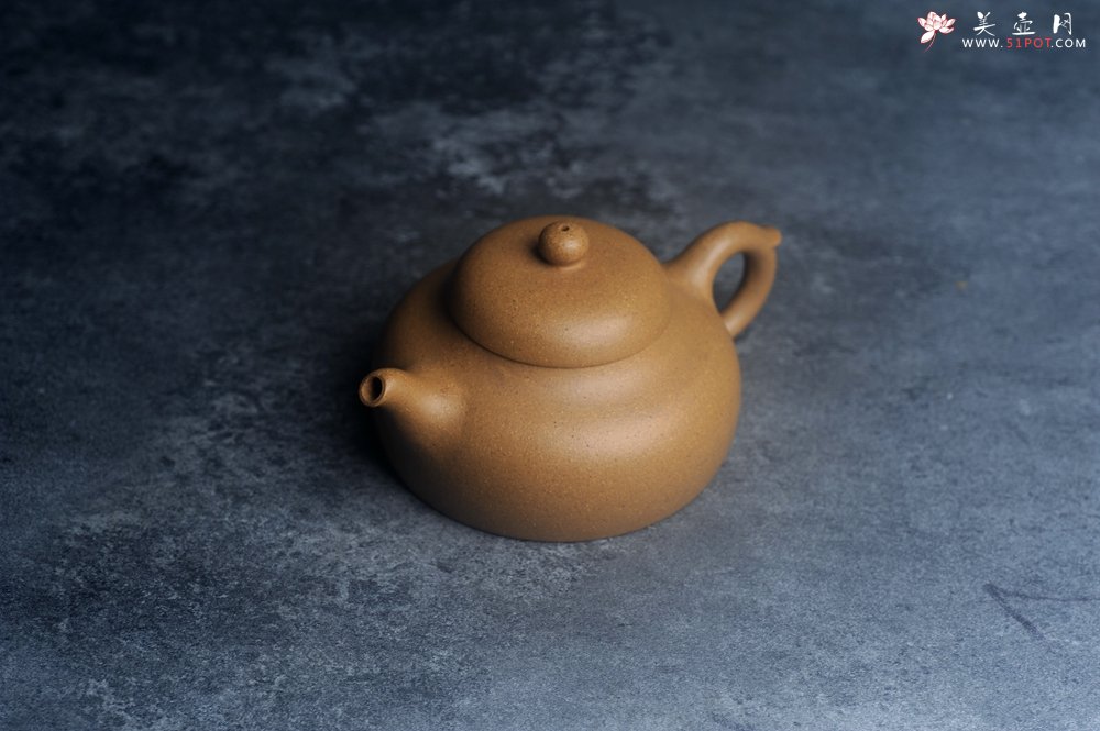 紫砂壶图片：美壶特惠 特好黄金段泥小美壶 - 宜兴紫砂壶网
