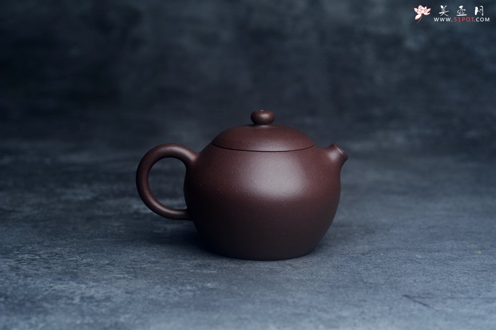 紫砂壶图片：美壶特惠 优质紫泥河豚西施壶 球孔出水 - 宜兴紫砂壶网