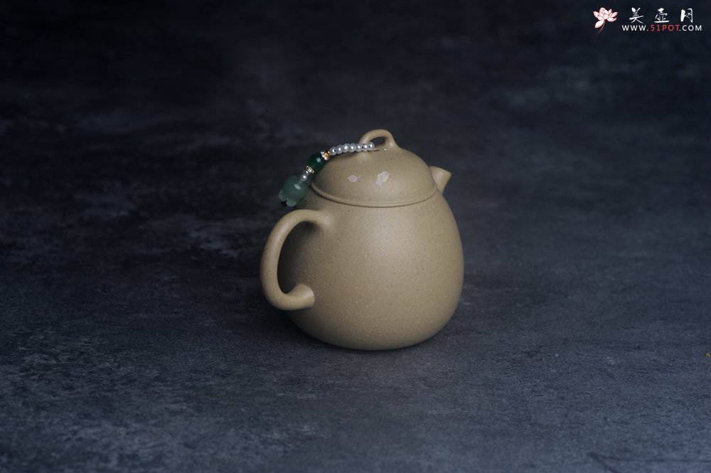 紫砂壶图片：美壶特惠 优质本绿憨瓢 茶人醉爱 - 宜兴紫砂壶网