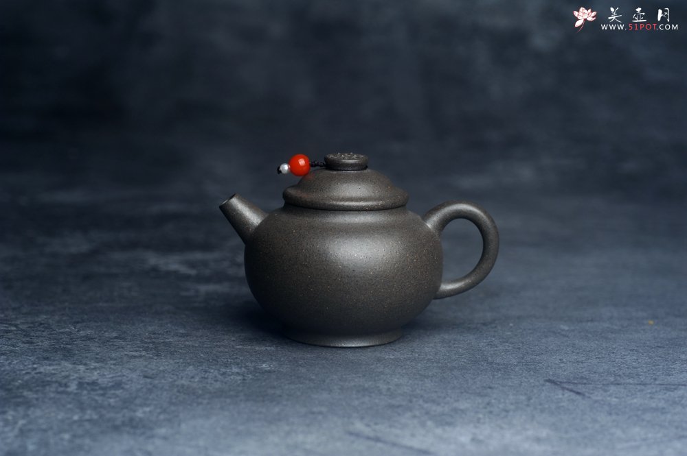 紫砂壶图片：美壶特惠 特好青段如意巨轮壶 茶人醉爱 - 宜兴紫砂壶网