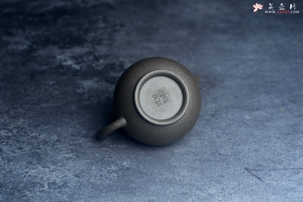 紫砂壶图片：美壶特惠 特好青段如意巨轮壶 茶人醉爱 - 宜兴紫砂壶网