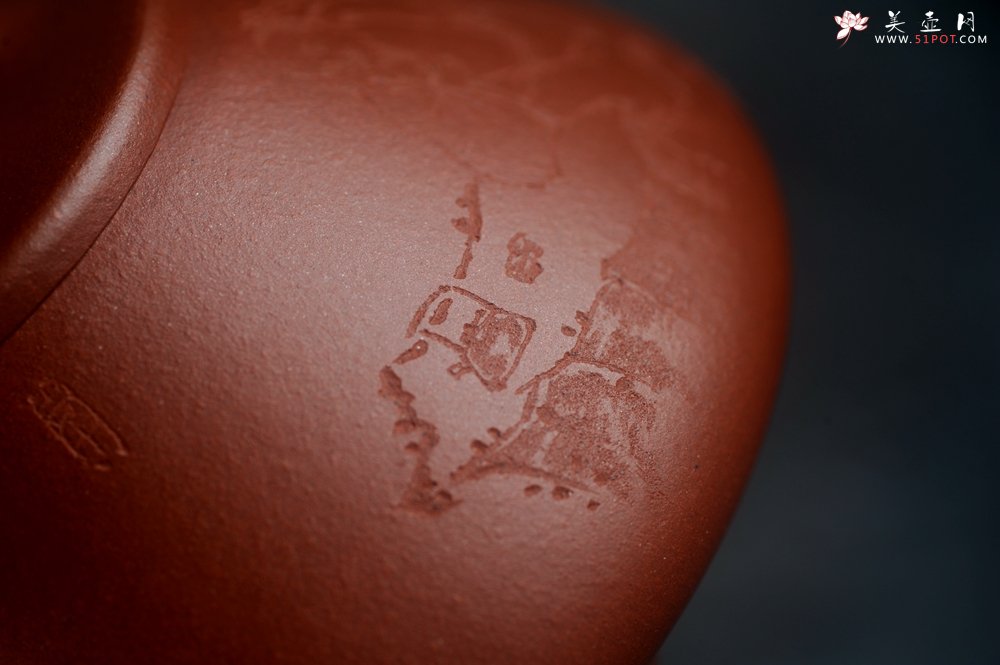 紫砂壶图片：特好底曹青 全手工小子冶石瓢 品一壶香茗做半日神仙 装饰特文气 期待与亲结缘 - 宜兴紫砂壶网