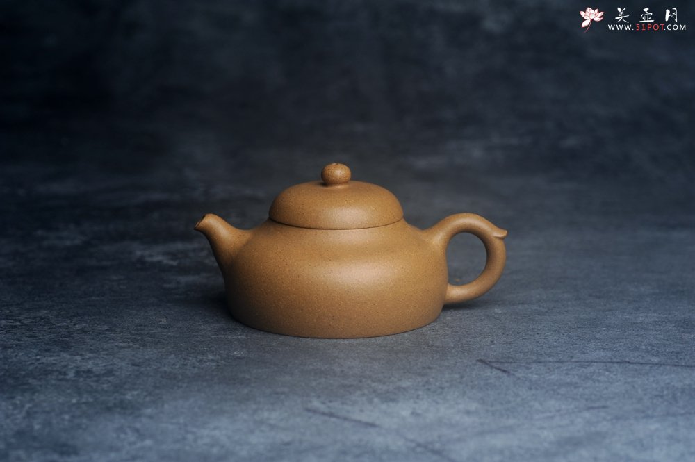 紫砂壶图片：美壶特惠 特好黄金段泥小美壶 - 宜兴紫砂壶网