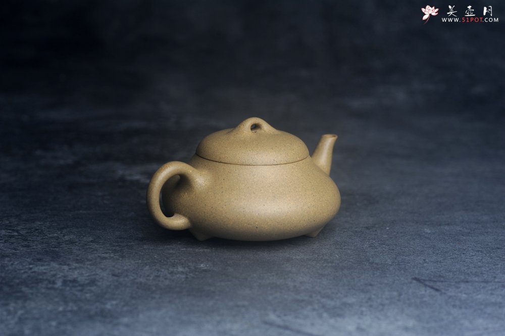紫砂壶图片：美壶特惠 精致特好高温本山段泥小汉棠石瓢 - 宜兴紫砂壶网