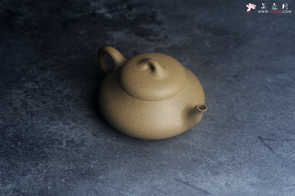 紫砂壶图片：美壶特惠 精致特好高温本山段泥小汉棠石瓢 - 宜兴紫砂壶网