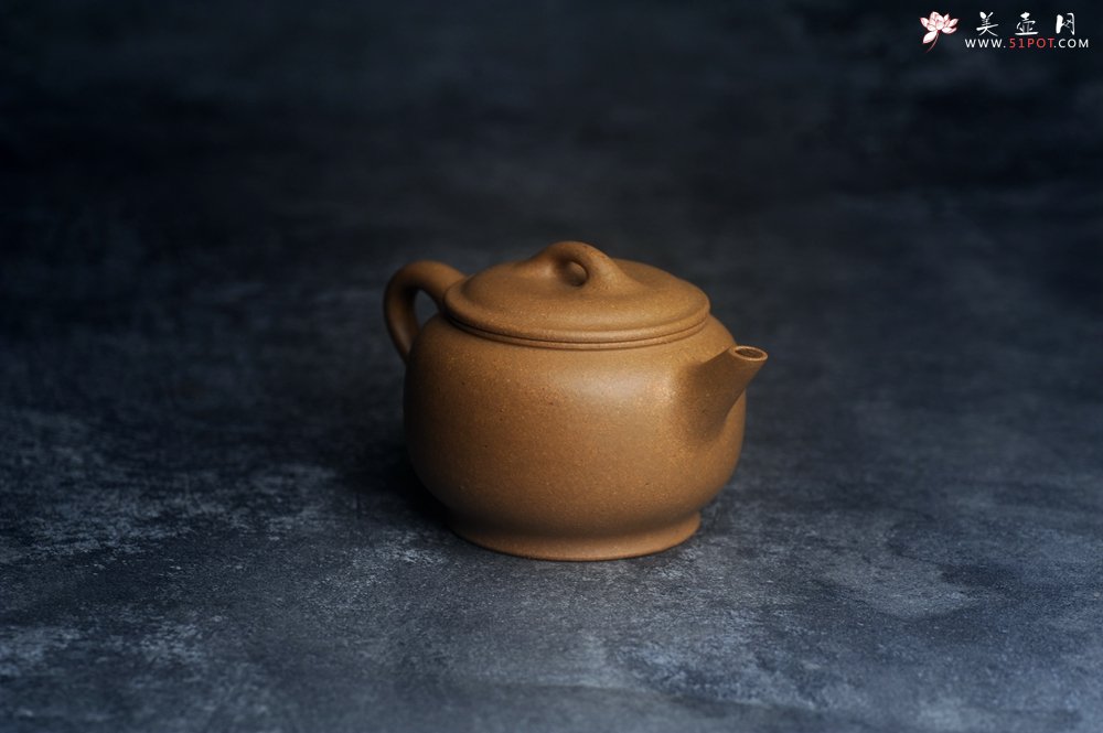 紫砂壶图片：美壶特惠 特好桃花段泥高灯壶 茶人醉爱 - 宜兴紫砂壶网