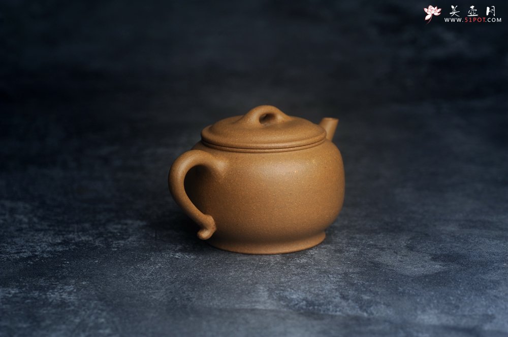 紫砂壶图片：美壶特惠 特好桃花段泥高灯壶 茶人醉爱 - 宜兴紫砂壶网