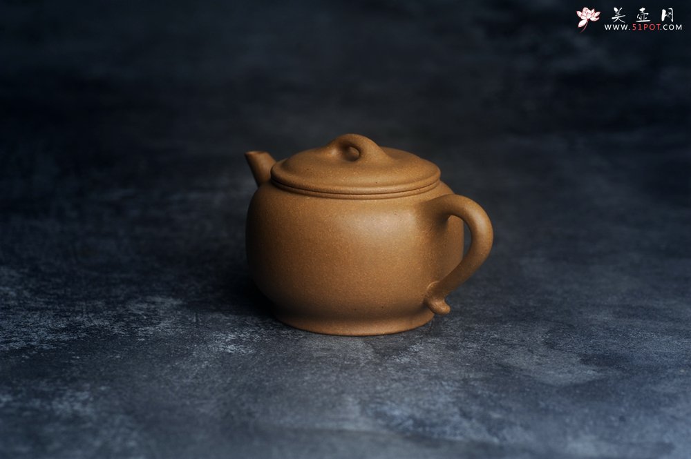 紫砂壶图片：美壶特惠 特好桃花段泥高灯壶 茶人醉爱 - 宜兴紫砂壶网