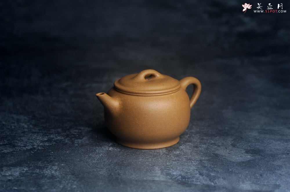 紫砂壶图片：美壶特惠 特好桃花段泥高灯壶 茶人醉爱 - 宜兴紫砂壶网