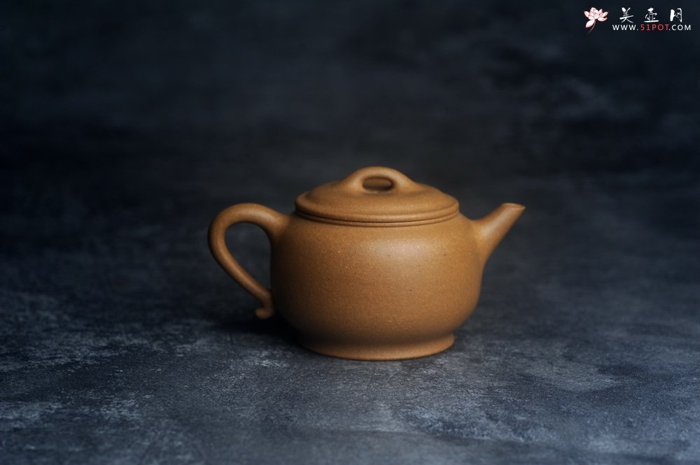 紫砂壶图片：美壶特惠 特好桃花段泥高灯壶 茶人醉爱 - 宜兴紫砂壶网