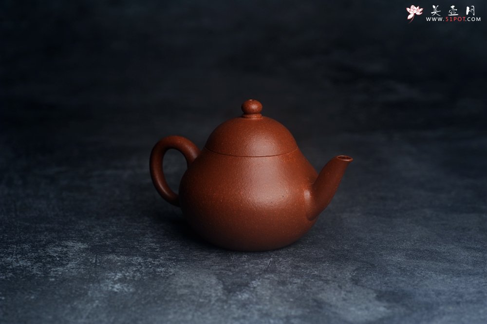 紫砂壶图片：美壶特惠 特好降坡泥明式梨形壶 茶人醉爱 - 宜兴紫砂壶网