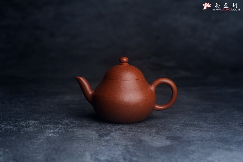 紫砂壶图片：美壶特惠 特好降坡泥明式梨形壶 茶人醉爱 - 宜兴紫砂壶网