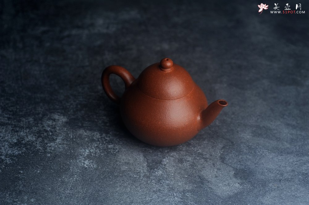 紫砂壶图片：美壶特惠 特好降坡泥明式梨形壶 茶人醉爱 - 宜兴紫砂壶网