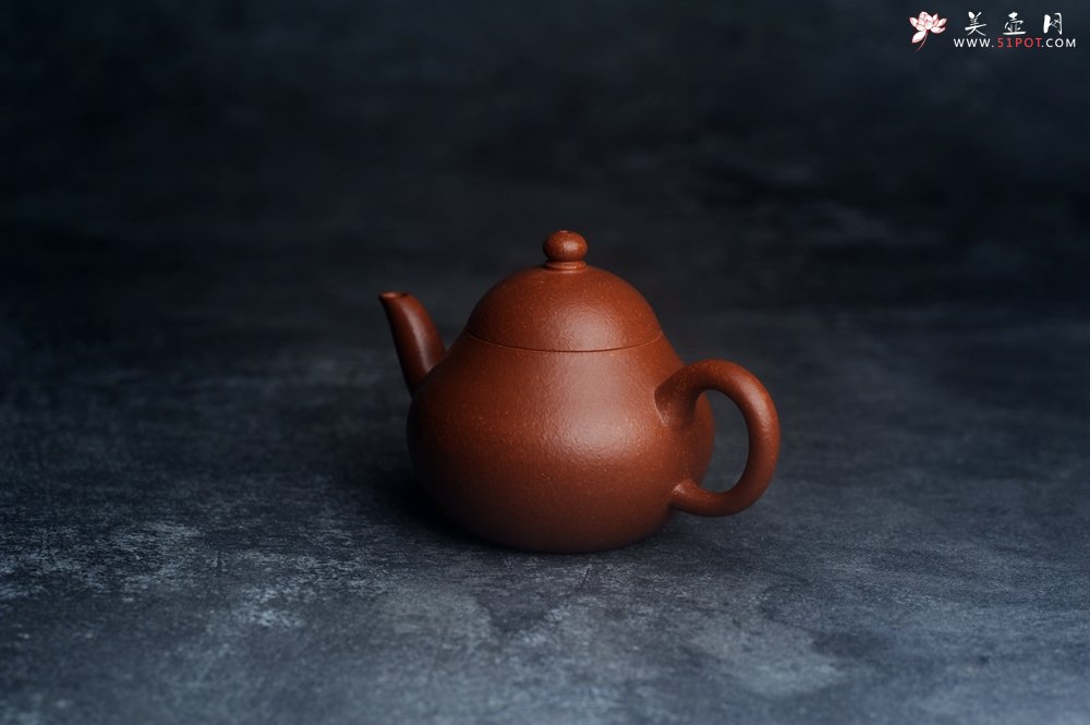 紫砂壶图片：美壶特惠 特好降坡泥明式梨形壶 茶人醉爱 - 宜兴紫砂壶网
