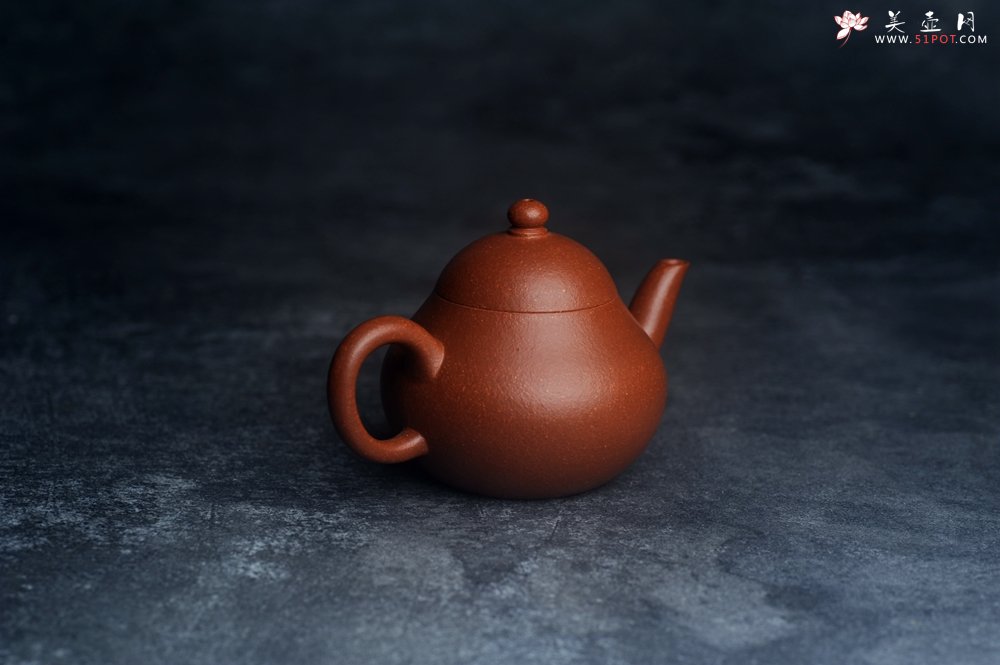 紫砂壶图片：美壶特惠 特好降坡泥明式梨形壶 茶人醉爱 - 宜兴紫砂壶网