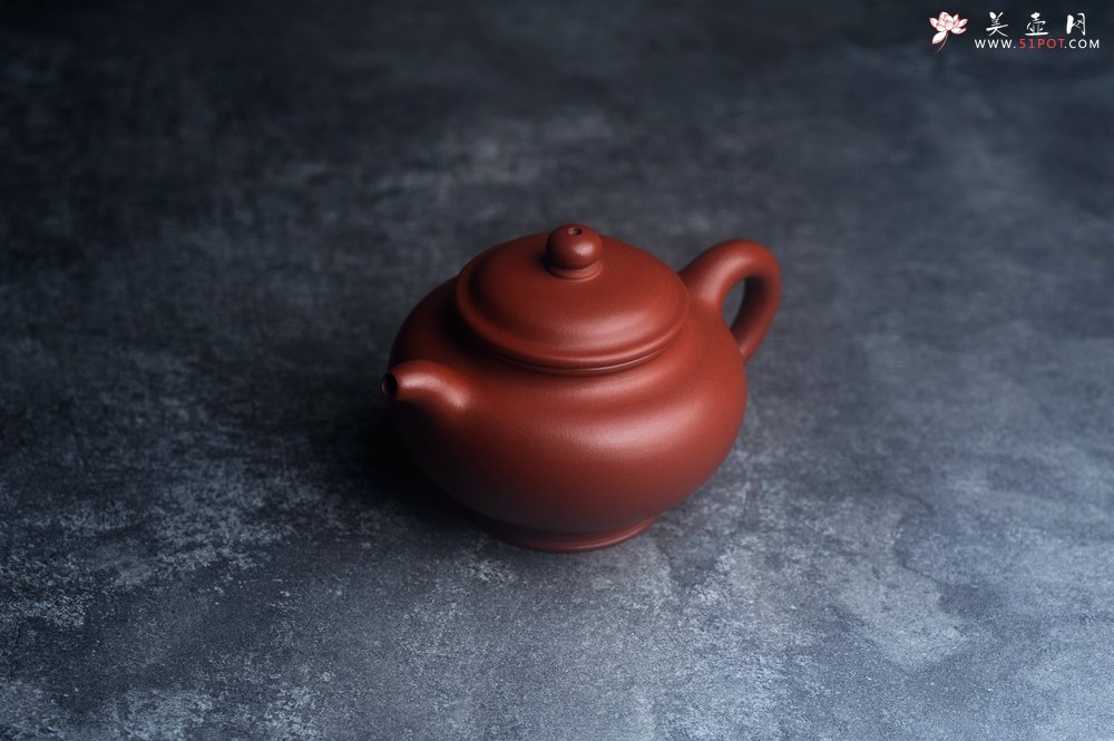 紫砂壶图片：美壶特惠 精品红泥大亨掇只 茶人醉爱 - 宜兴紫砂壶网