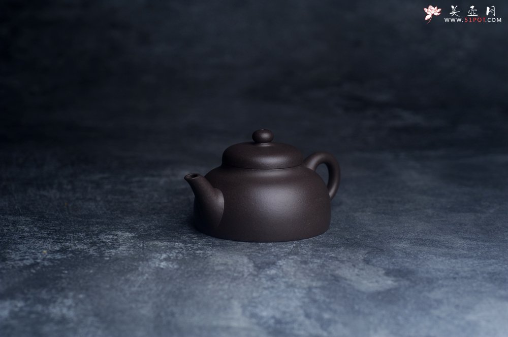 紫砂壶图片：美壶特惠 大水潭天青泥小美壶 工夫茶具 茶人醉爱 - 宜兴紫砂壶网