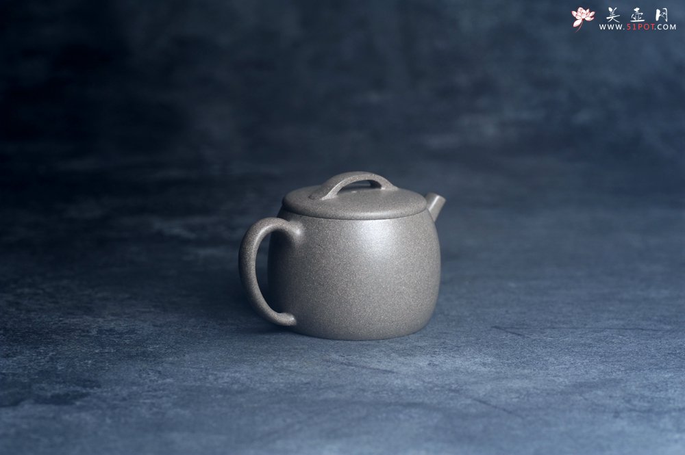 紫砂壶图片：美壶特惠 特好青段泥汉瓦紫砂壶 茶人醉爱 - 宜兴紫砂壶网