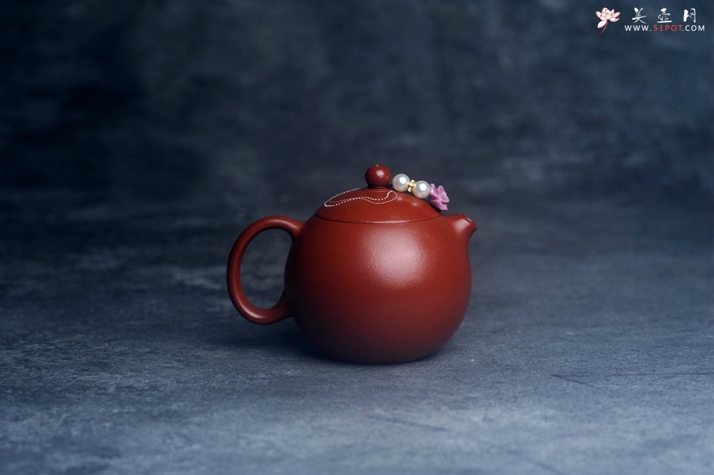 紫砂壶图片：美壶特惠 优质朱泥牡丹西施 茶人醉爱 - 宜兴紫砂壶网