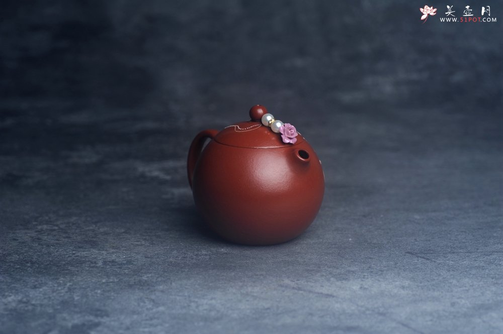 紫砂壶图片：美壶特惠 优质朱泥牡丹西施 茶人醉爱 - 宜兴紫砂壶网