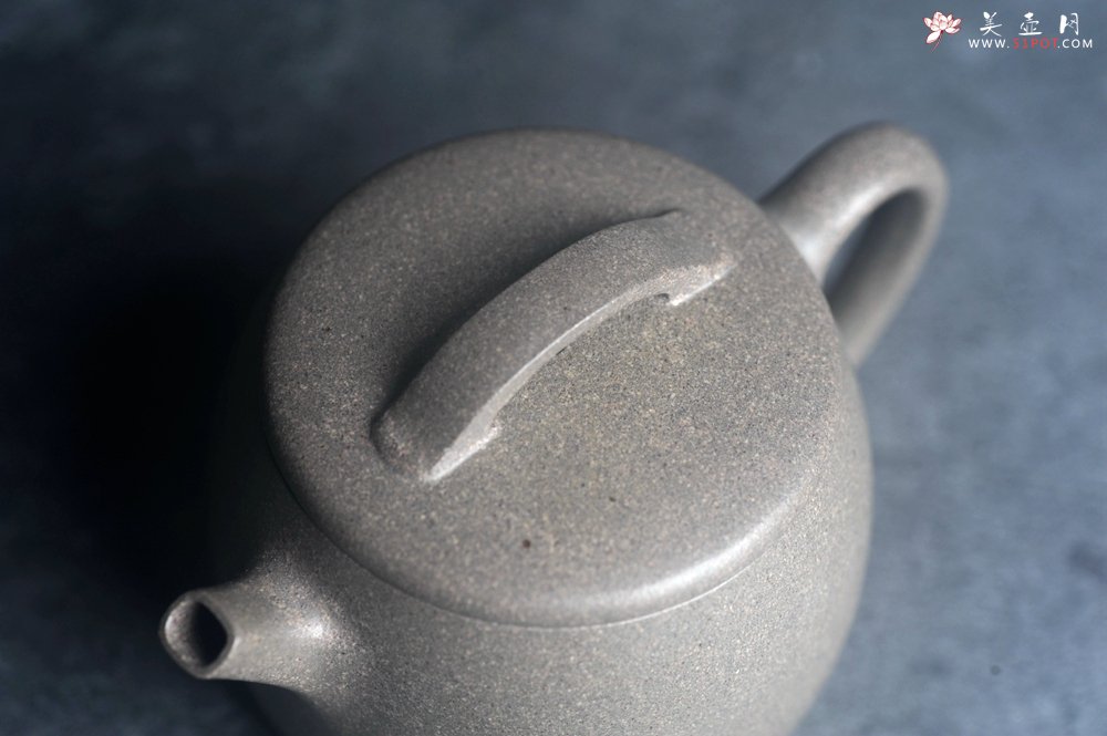 紫砂壶图片：美壶特惠 特好青段泥汉瓦紫砂壶 茶人醉爱 - 宜兴紫砂壶网