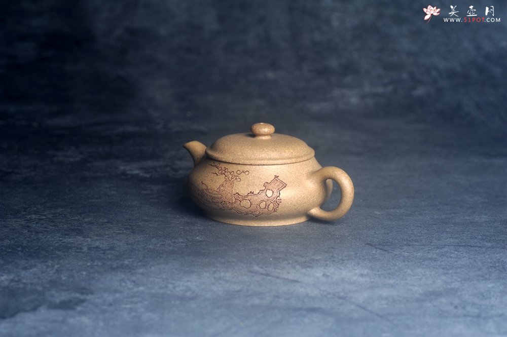 紫砂壶图片：美壶特惠 特好老段泥汲泉壶 茶人醉爱 - 宜兴紫砂壶网