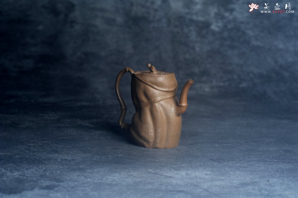 紫砂壶图片：美壶特惠 特好老青段君竹壶 茶人醉爱 - 宜兴紫砂壶网