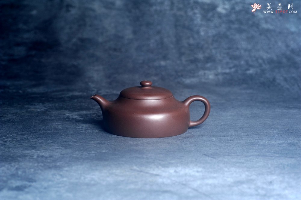 紫砂壶图片：美壶特惠 特好老紫泥君悦壶 茶人醉爱 - 宜兴紫砂壶网