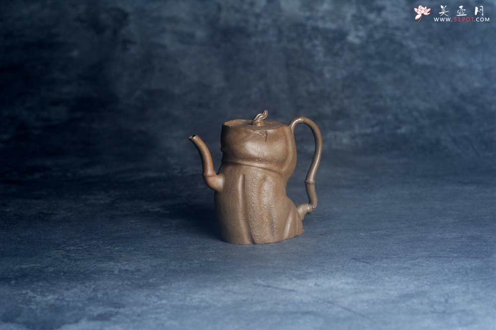 紫砂壶图片：美壶特惠 特好老青段君竹壶 茶人醉爱 - 宜兴紫砂壶网