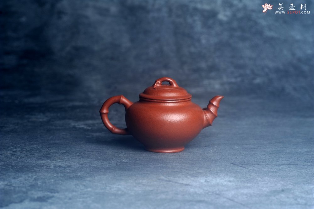 紫砂壶图片：美壶特惠 特好老朱泥竹报春壶 茶人醉爱 - 宜兴紫砂壶网