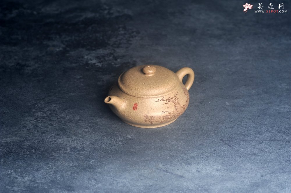 紫砂壶图片：美壶特惠 特好老段泥汲泉壶 茶人醉爱 - 宜兴紫砂壶网