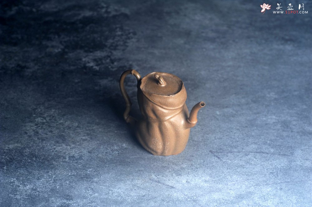 紫砂壶图片：美壶特惠 特好老青段君竹壶 茶人醉爱 - 宜兴紫砂壶网