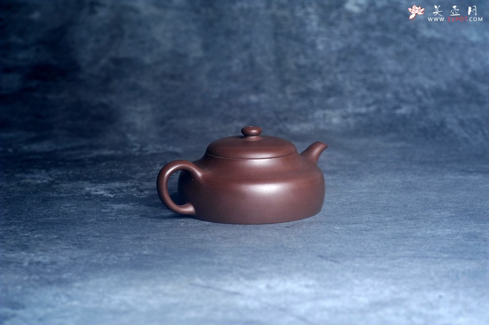 紫砂壶图片：美壶特惠 特好老紫泥君悦壶 茶人醉爱 - 宜兴紫砂壶网