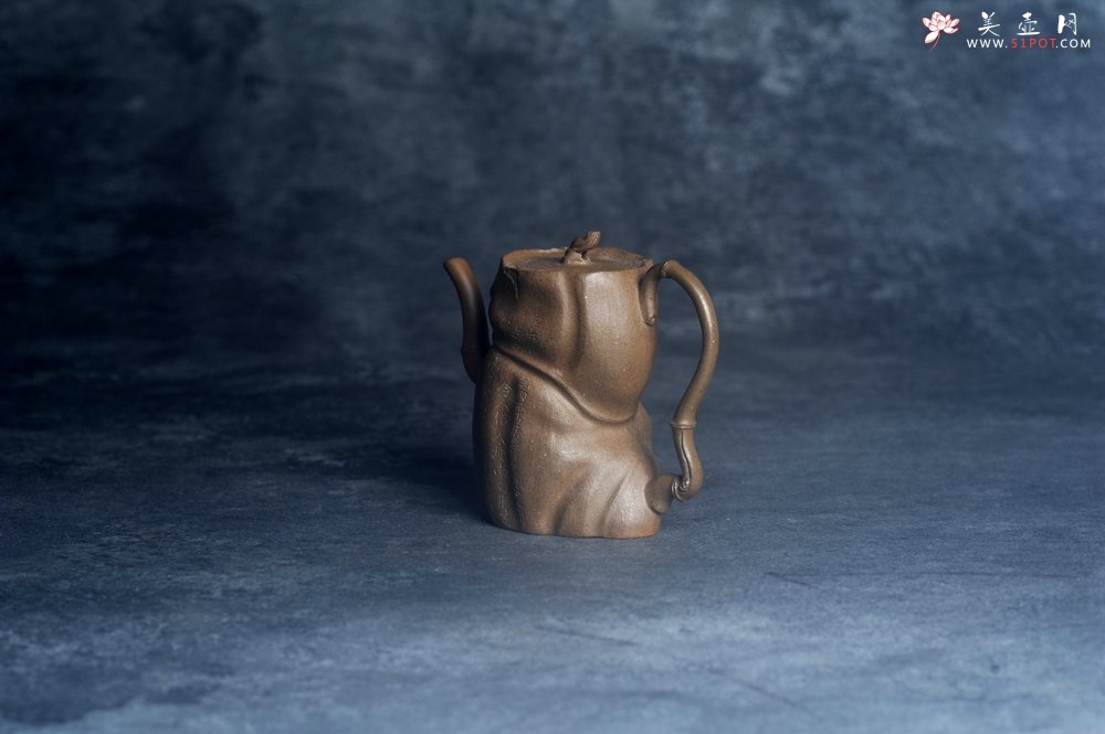 紫砂壶图片：美壶特惠 特好老青段君竹壶 茶人醉爱 - 宜兴紫砂壶网