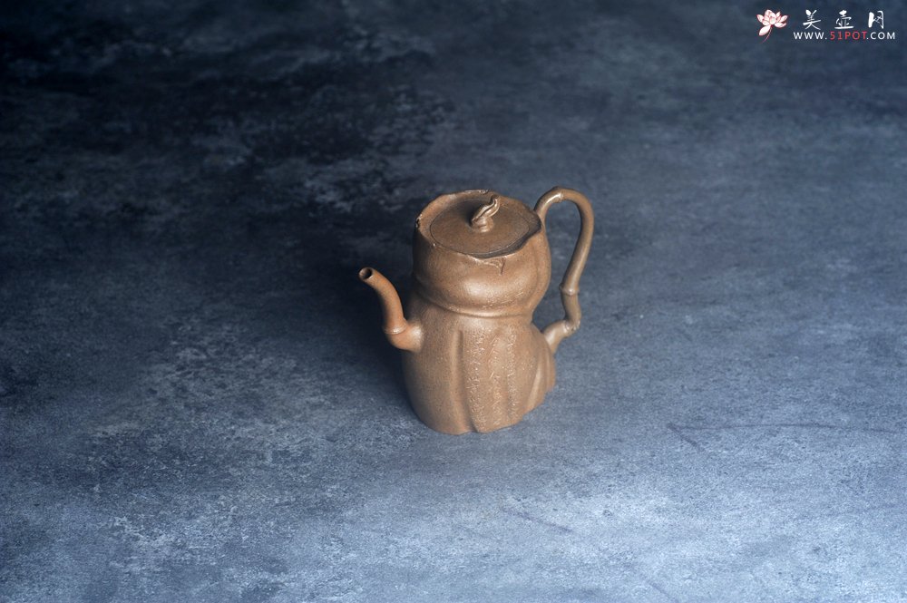 紫砂壶图片：美壶特惠 特好老青段君竹壶 茶人醉爱 - 宜兴紫砂壶网