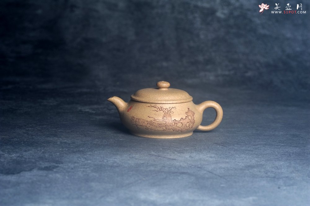 紫砂壶图片：美壶特惠 特好老段泥汲泉壶 茶人醉爱 - 宜兴紫砂壶网