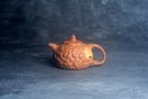 紫砂壶图片：美壶特惠 特好老段泥全手工银杏供春壶 茶人醉爱 - 宜兴紫砂壶网