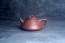 紫砂壶图片：美壶特惠 特好老紫泥子冶石瓢 范小君徒装饰君子竹  寒夜客来茶当酒 竹炉汤沸火初红 - 宜兴紫砂壶网