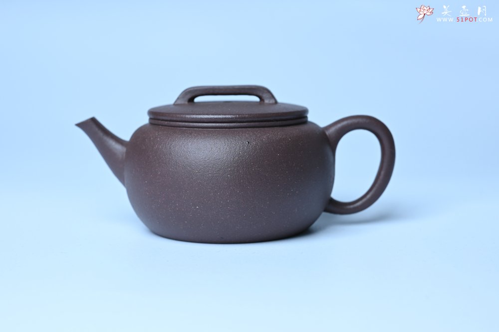 紫砂壶图片：美壶特惠 特好老紫泥涌泉壶 茶人醉爱 - 宜兴紫砂壶网