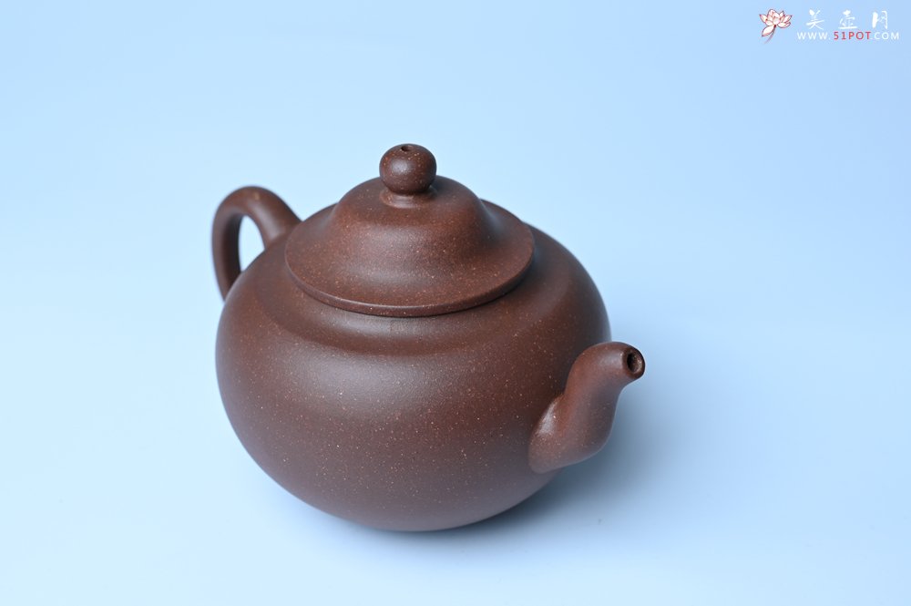 紫砂壶图片：美壶特惠 特好紫泥玉笠壶 茶人醉爱 - 宜兴紫砂壶网