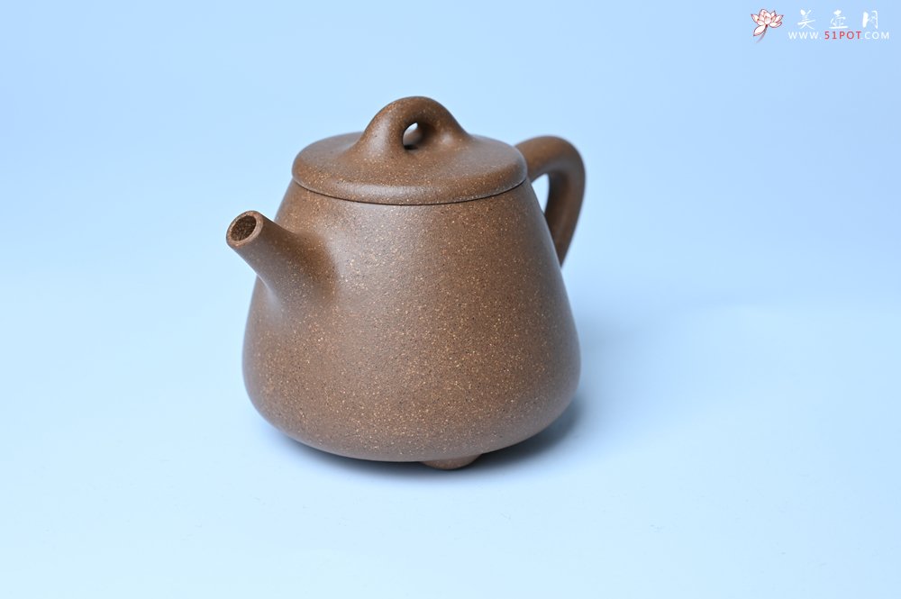 紫砂壶图片：美壶特惠 油润老段泥精致高石瓢紫砂茶壶 茶人醉爱 - 宜兴紫砂壶网