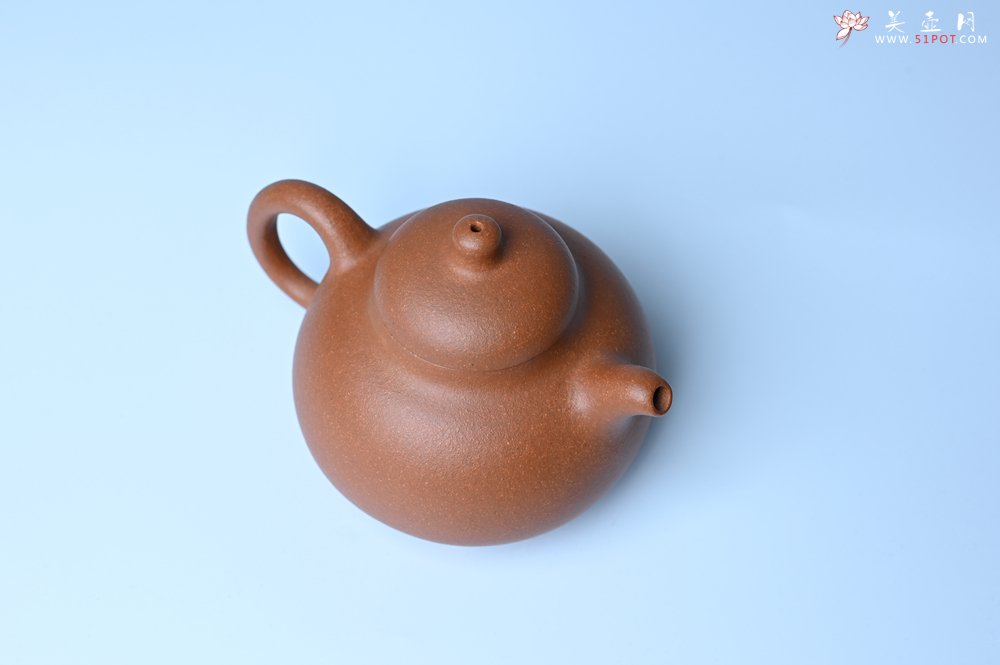 紫砂壶图片：美壶特惠 优质红降坡泥乳鼎壶 茶人醉爱 - 宜兴紫砂壶网