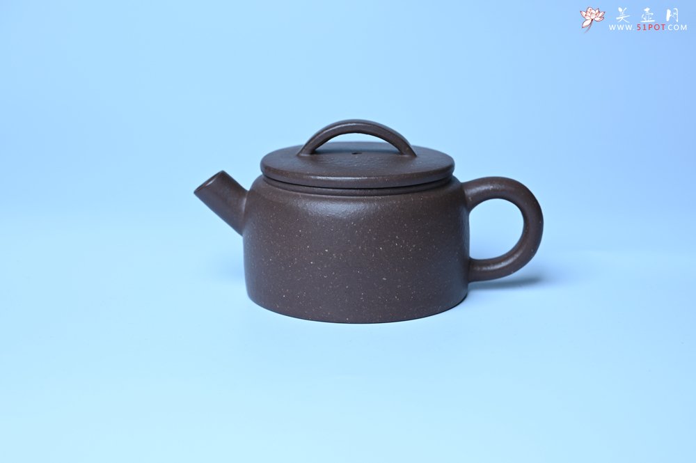 紫砂壶图片：美壶特惠 特好粗砂紫泥大炮汉瓦 出水爽利 - 宜兴紫砂壶网