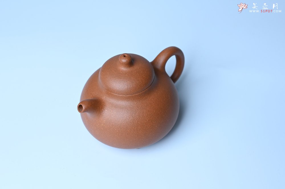 紫砂壶图片：美壶特惠 优质红降坡泥乳鼎壶 茶人醉爱 - 宜兴紫砂壶网