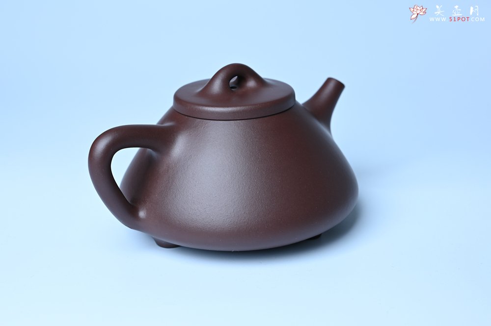 紫砂壶图片：美壶特惠 特好老紫泥子冶石瓢 - 宜兴紫砂壶网