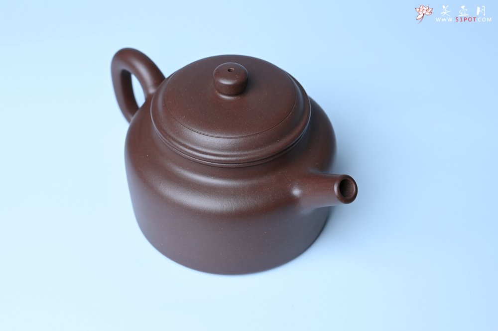 紫砂壶图片：美壶特惠 朱英尘全手工紫砂壶特好底槽青德中壶 茶壶 茶具 单壶 - 宜兴紫砂壶网